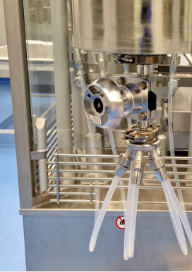 Ophteis OVD manufacturing filling head