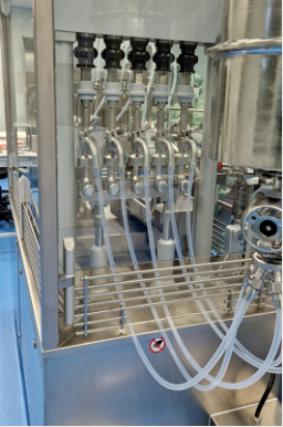 Ophteis OVD manufacturing filling line